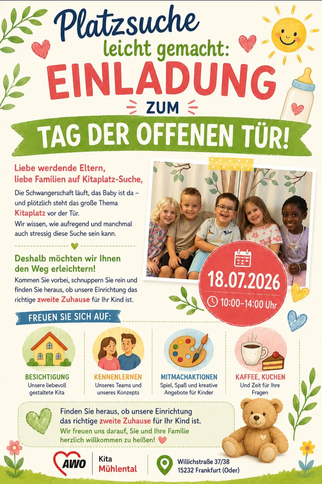 Einladung Tag der offenen Tür
